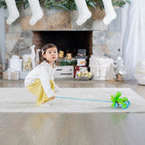 First Play Frolicking Frog Wooden Pull Toy W0