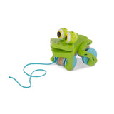 First Play Frolicking Frog Wooden Pull Toy Z7