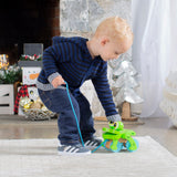 First Play Frolicking Frog Wooden Pull Toy Z7