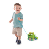 First Play Frolicking Frog Wooden Pull Toy Z7