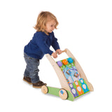 First Play Wooden Ring and Ding Forest Friends Push Toy Q9
