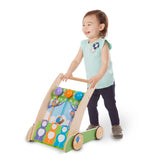 First Play Wooden Ring and Ding Forest Friends Push Toy Q9