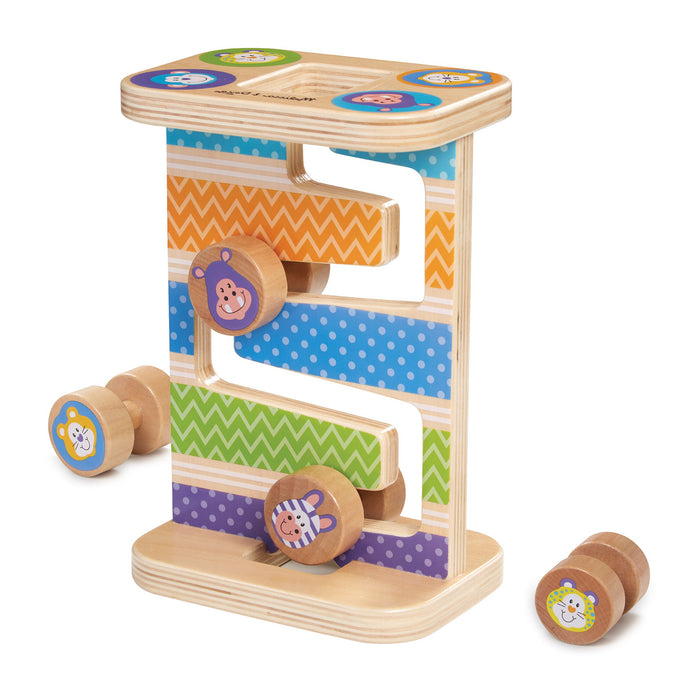 First Play Wooden Safari Zig-Zag Tower K6