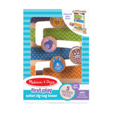 First Play Wooden Safari Zig-Zag Tower K6