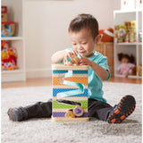 First Play Wooden Safari Zig-Zag Tower K6