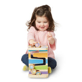 First Play Wooden Safari Zig-Zag Tower K6