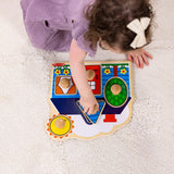 First Shapes Jumbo Peg Puzzle - 5 Pieces Q9