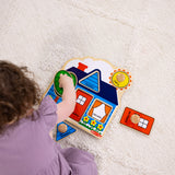 First Shapes Jumbo Peg Puzzle - 5 Pieces Q9