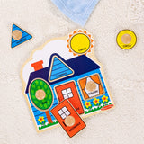 First Shapes Jumbo Peg Puzzle - 5 Pieces Q9