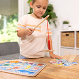 Fishing Magnetic Puzzle Game - 10 Pieces T4