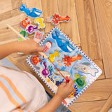 Fishing Magnetic Puzzle Game - 10 Pieces T4