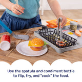 Flip & Fry Grill Play Set with Color Changing Water WOW! D6