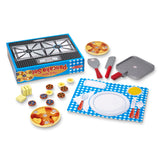 Flip & Serve Pancake Set - Wooden Play Food O1