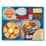 Flip & Serve Pancake Set - Wooden Play Food O1
