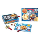 Flip & Serve Pancake Set - Wooden Play Food O1