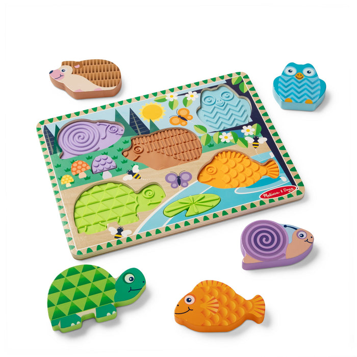 Forest Friends Touch & Feel Puzzle Q2
