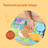Forest Friends Touch & Feel Puzzle Q2
