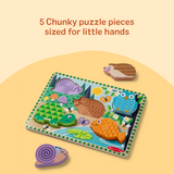Forest Friends Touch & Feel Puzzle Q2