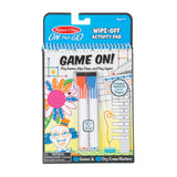 Game On! Wipe-Off Activity Pad - On the Go Travel Activity N3