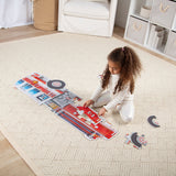 Giant Fire Truck Floor Puzzle - 24 Pieces L5