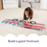 Giant Fire Truck Floor Puzzle - 24 Pieces L5