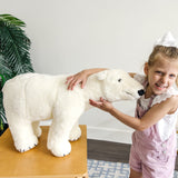 Giant Stuffed Animal Polar Bear H8