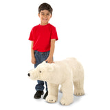 Giant Stuffed Animal Polar Bear H8
