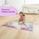 Glow-in-the-Dark Unicorn Floor Puzzle - 48 Pieces L1