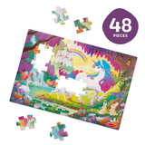 Glow-in-the-Dark Unicorn Floor Puzzle - 48 Pieces L1