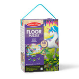 Glow-in-the-Dark Unicorn Floor Puzzle - 48 Pieces L1