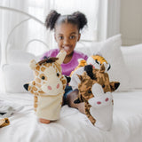 Hand Puppet 2-Pack: Farm Friends, Zoo Friends J7