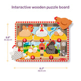 Happy Hens Push to Pop Puzzle B5