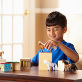 Horse Carrier Wooden Vehicles Play Set T0
