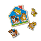 House Pets Jumbo Knob Puzzle - 3 Pieces N1