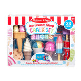 Ice Cream Shop Chalk Play Set X5