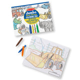 Jumbo 50-Page Kids' Coloring Pad - Space, Sharks, Sports, and More N1