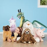 Jumbo Burrow Bunny Stuffed Plush Animal Y2