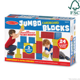 Jumbo Cardboard Blocks - 24 Pieces K0