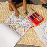 Jumbo Coloring Pad - Animals Z1