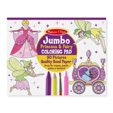 Jumbo Coloring Pad - Princess & Fairy S8