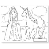 Jumbo Coloring Pad - Princess & Fairy S8