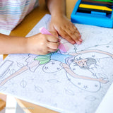 Jumbo Coloring Pad - Princess & Fairy S8