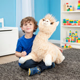 Jumbo Llama Stuffed Plush Animal O9