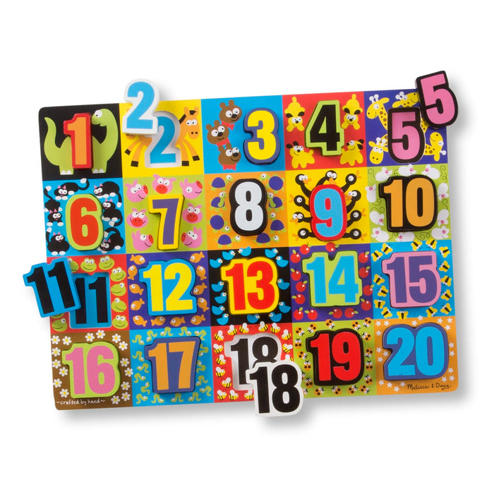 Jumbo Numbers Chunky Puzzle Y0