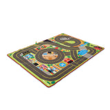 Jumbo Roadway Activity Rug W9