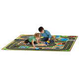 Jumbo Roadway Activity Rug W9