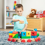 Jumbo Wooden Stacking Train – Classic Z0
