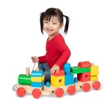 Jumbo Wooden Stacking Train – Classic Z0