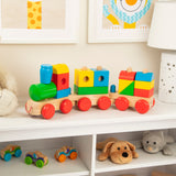 Jumbo Wooden Stacking Train – Classic Z0