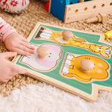 Jungle Friends Jumbo Knob Puzzle - 3 Pieces B4